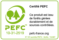 Bois certifié PEFC Bois certifié PEFC