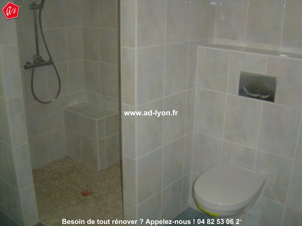 Douche à l'italienne les avantages : l'accés lié par son passage à ...
