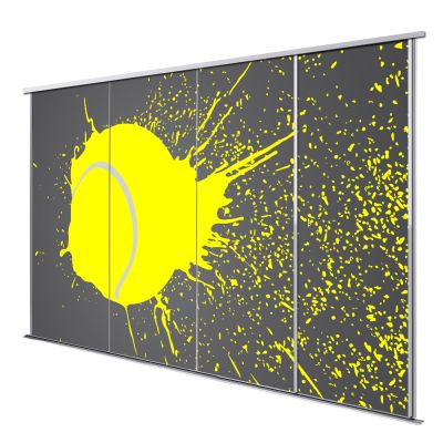 Portes en 4 vantaux coulissantes