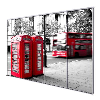 Portes en 4 vantaux coulissantes