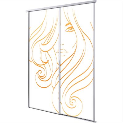 Portes en 2 vantaux coulissantes