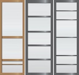 Portes coulissantes 83 cm