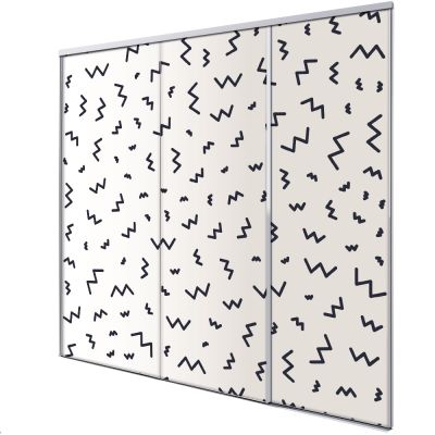 Portes en 3 vantaux coulissantes