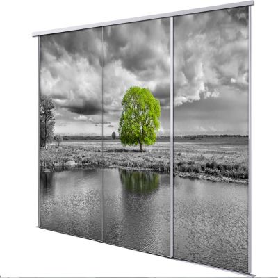 Portes en 3 vantaux coulissantes