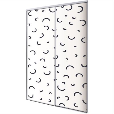 Portes en 2 vantaux coulissantes