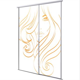 Portes en 2 vantaux coulissantes