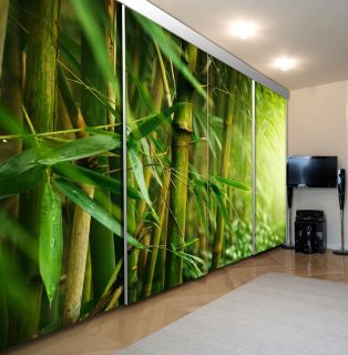 Portes de placard nature en 4 vantaux