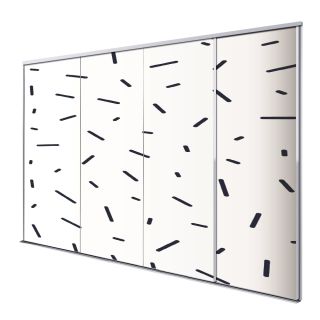 Portes en 4 vantaux coulissantes