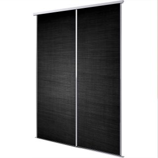 Portes en 2 vantaux coulissantes