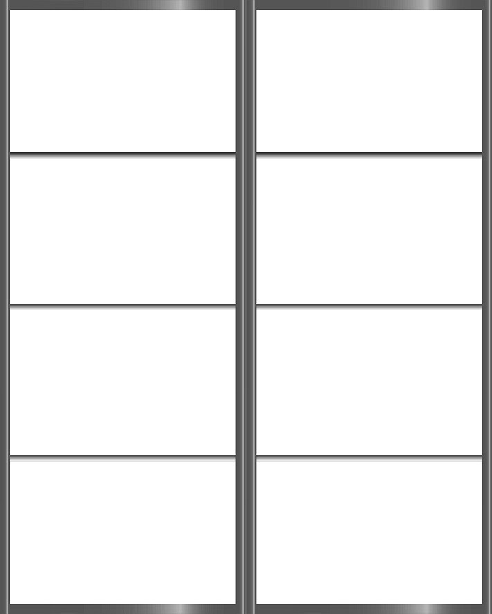 Porte coulissante Vetro 2 vantaux en chêne