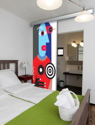 Porte coulissante personnalisée 1 vantail