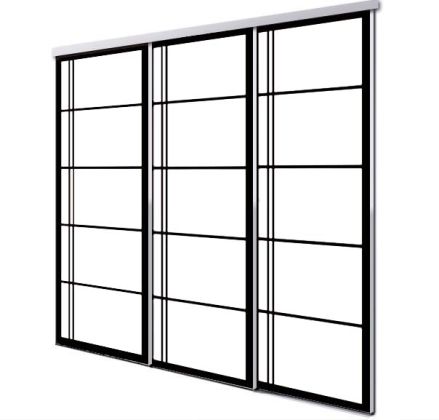 Panneau japonais shinshiro coulissante 3 vantaux