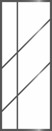 Porte coulissante Diy en 1 vantail