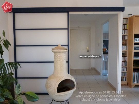 Facilité de faire coulisser une cloison coulissante