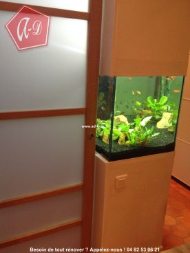 Opacité de la porte à galandage