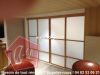 Une porte coulissante japonaise dans un bureau