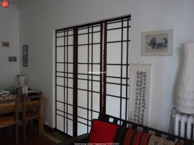 Livraison d'une cloison japonaise