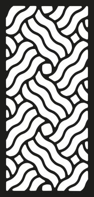 CLAUSTRA NOIR INTÉRIEUR BOIS vagues