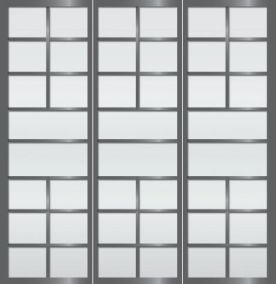 Cloison japonaise coulissante Sangatsu 3 vantaux en bois