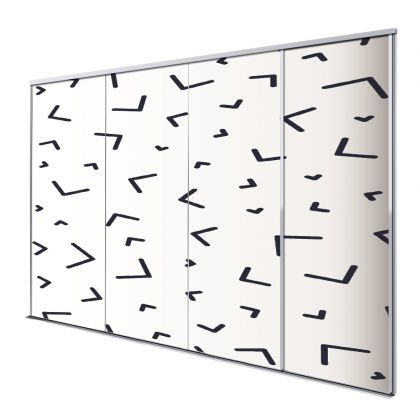 Porte coulissante 4 vantaux pick