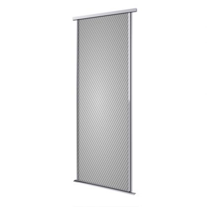 Porte intérieur coulissante 1 vantail striure