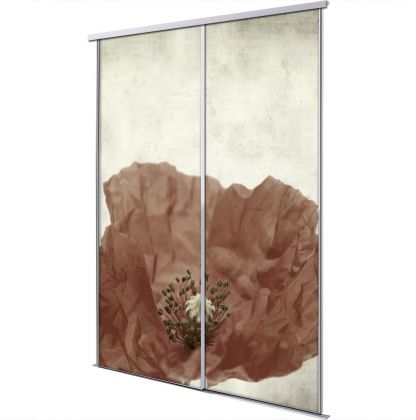 Porte intérieur coulissante 2 vantaux flo