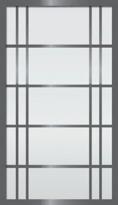 Cloison japonaise Shigatsu en 1 vantail Beige Blue
