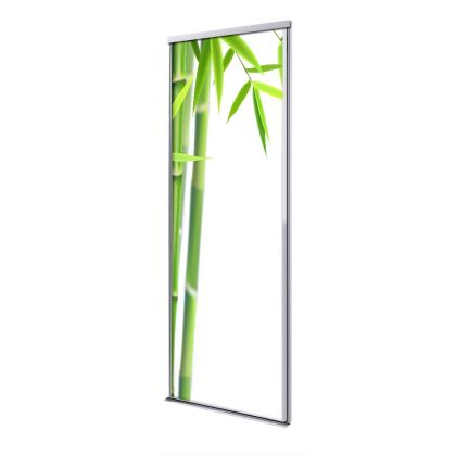 Porte coulissante 1 vantail Phyllostachys
