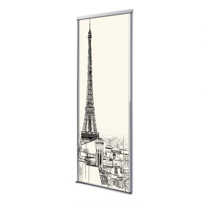 Porte coulissante 1 vantail paris