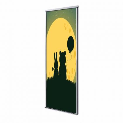 Porte coulissante 1 vantail Ourson