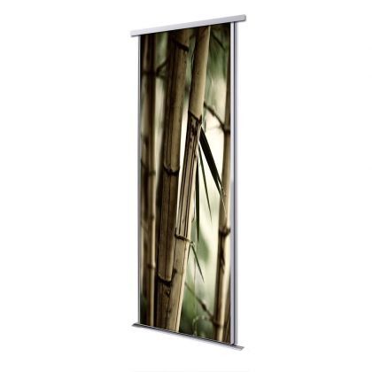 Porte intérieur coulissante 1 vantail bambou