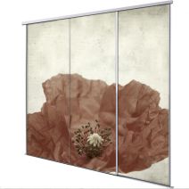Porte int&eacute;rieur coulissante 3 vantaux flo
