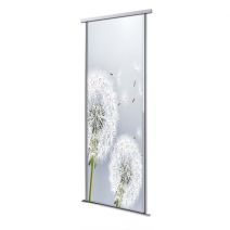 Porte int&eacute;rieur coulissante 1 vantail fleur
