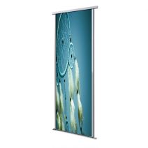 Porte coulissante 1 vantail plum