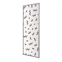 Porte coulissante 1 vantail wwi