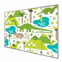 Porte coulissante 4 vantaux Jumbo