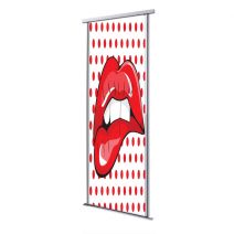 Porte int&eacute;rieur coulissante 1 vantail l&egrave;vre