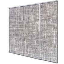 Porte int&eacute;rieur coulissante 3 vantaux pulse