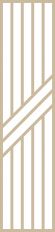 Claustra bois 3 diagonales et 6 lames droites en ch&ecirc;ne Mod&egrave;le SHIGATSU