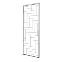 Porte coulissante 1 vantail vecto