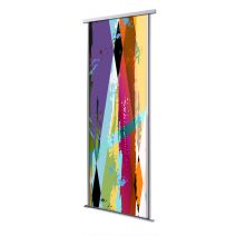 Porte int&eacute;rieur coulissante 1 vantail color