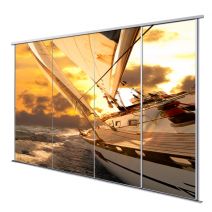 Porte int&eacute;rieur coulissante 4 vantaux voile