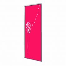 Porte coulissante 1 vantail Fleur de coup de vent