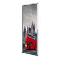 Porte coulissante 1 vantail Big ben