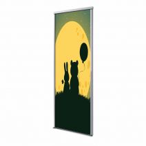 Porte coulissante 1 vantail Ourson