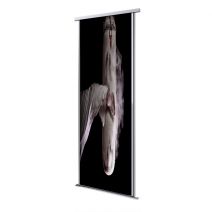 Porte coulissante 1 vantail com