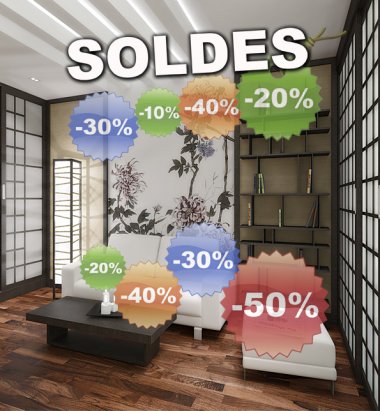 Solde 2017 cloison coulissante japonaise