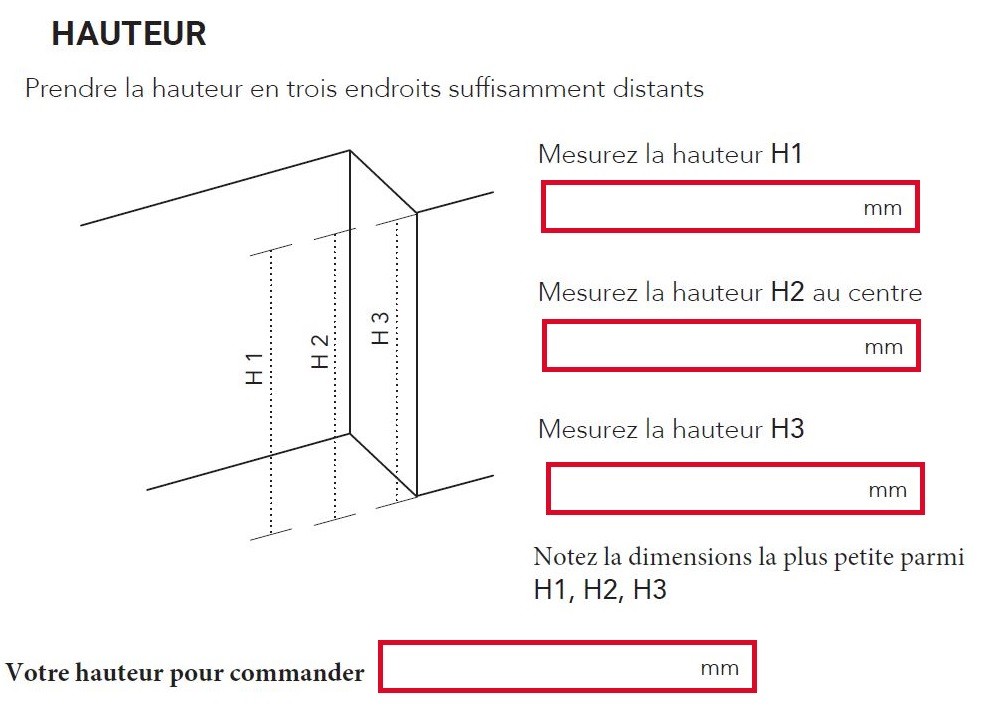 NOTICE DE PRISE DE MESURES