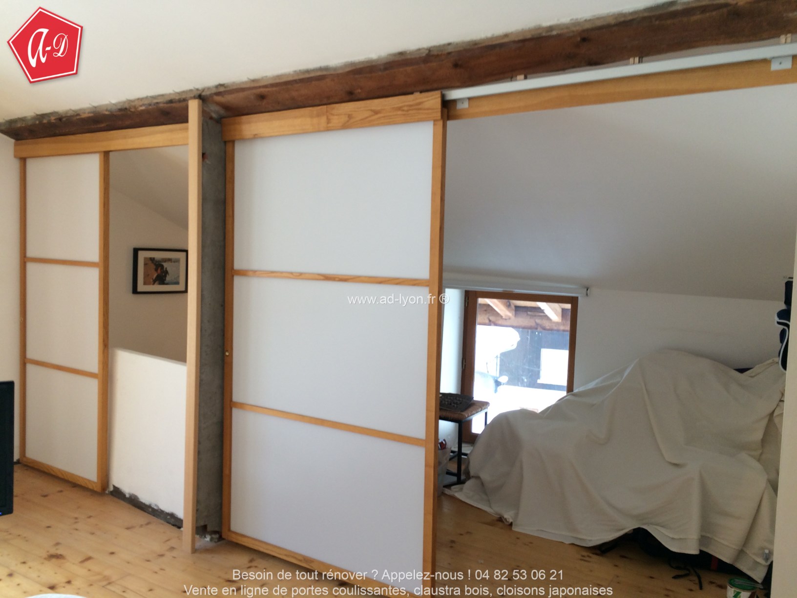 Thank you very much for the installation of our Japanese doors